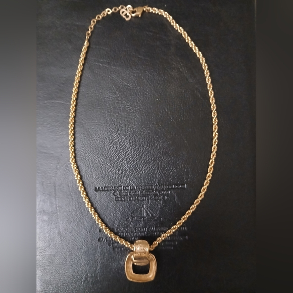 Dior Gold Twisted Rope Necklace - Picture 3 of 3